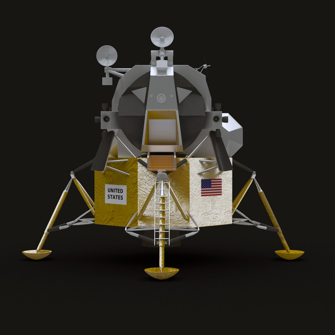 Apollo Lunar Module 3d Model