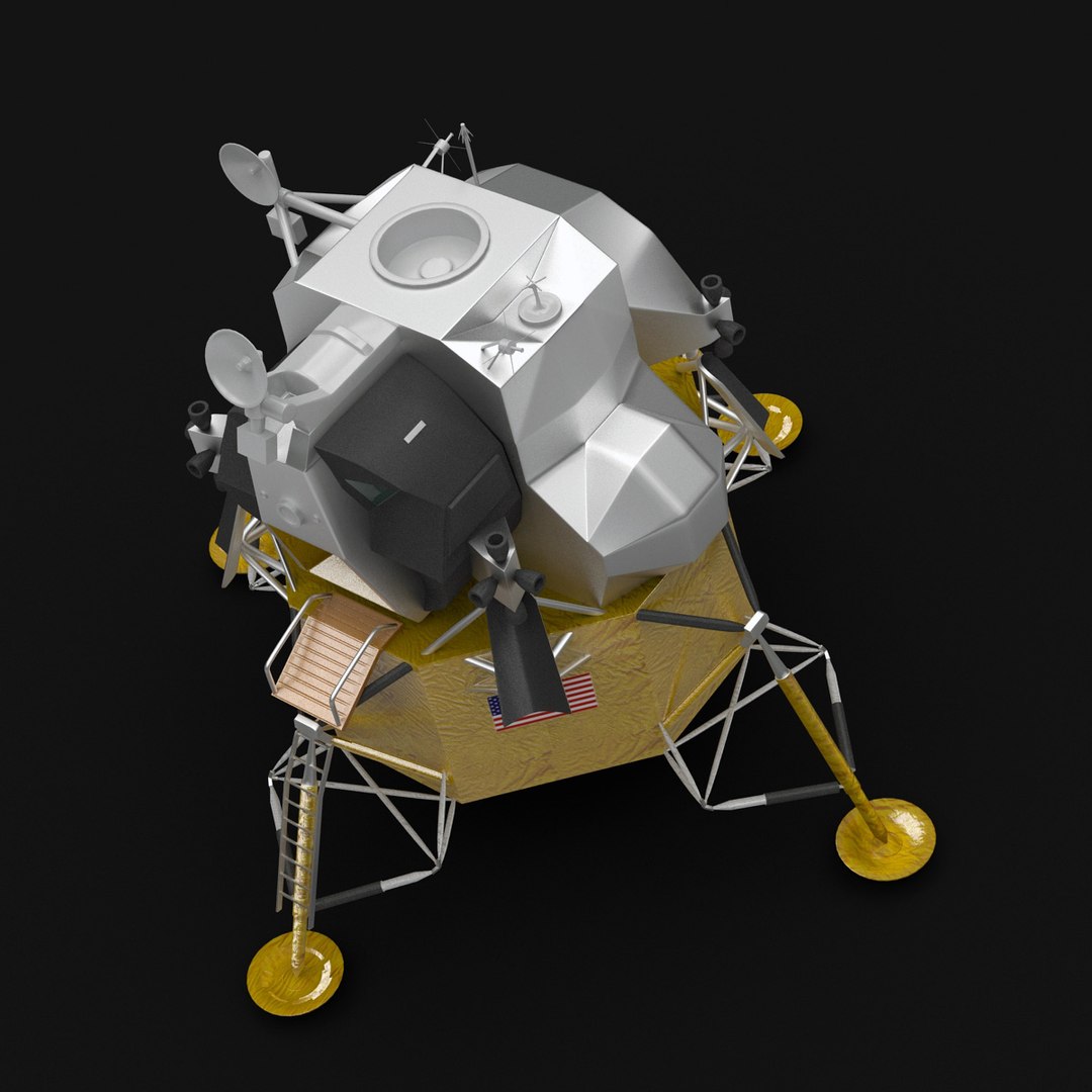 Apollo Lunar Module 3d Model