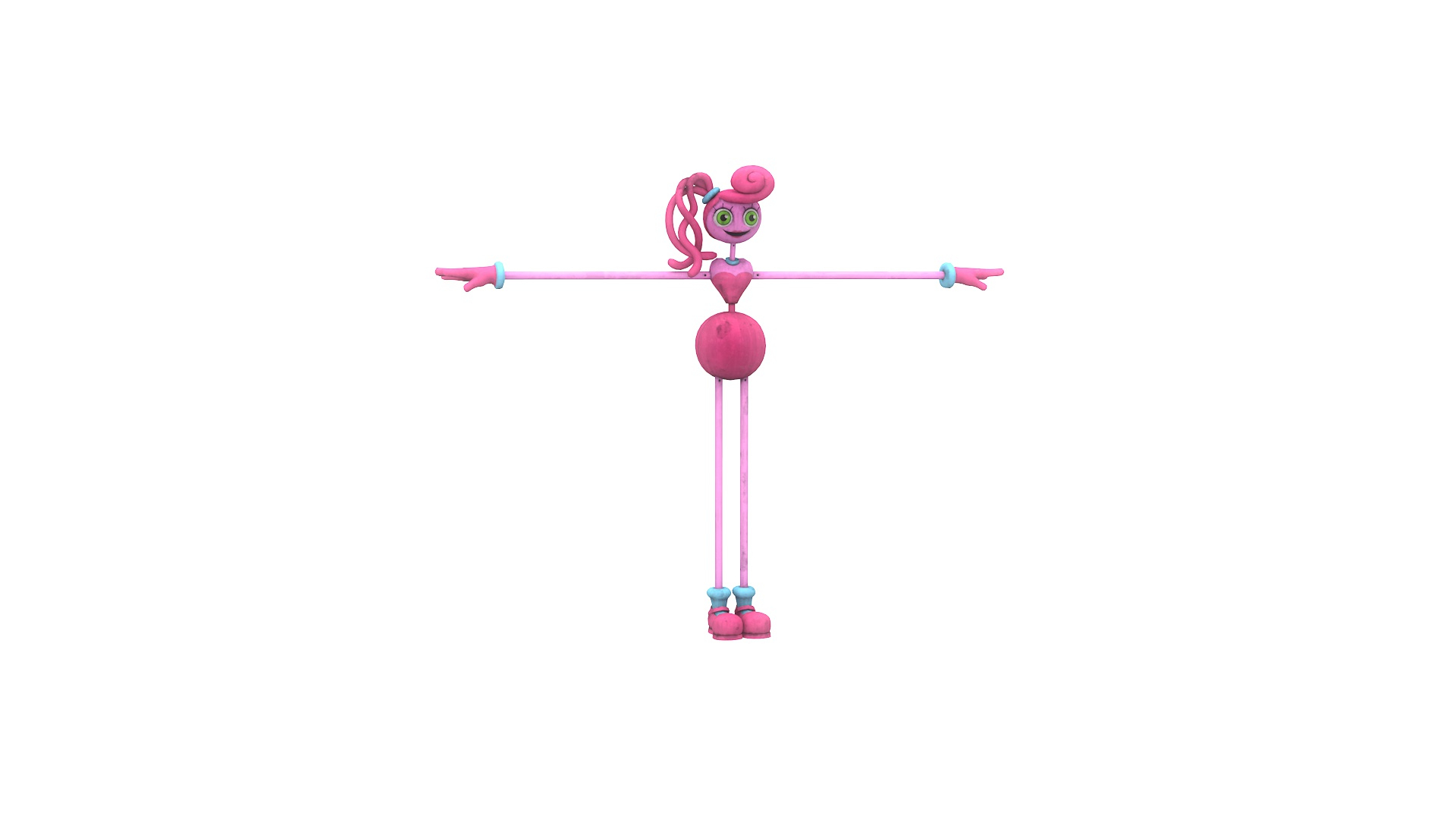 Poppy playtime Mommy Long Legs fan made 3d print model