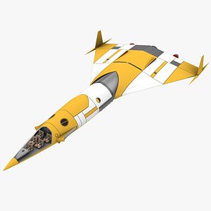 3D Vinean Starship