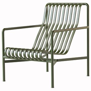 Palissade Lounge Chair 3D