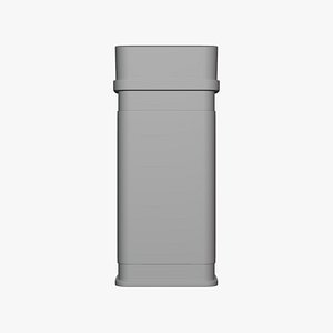 Pill Can Box - Geometry Only No Textures No Materials
