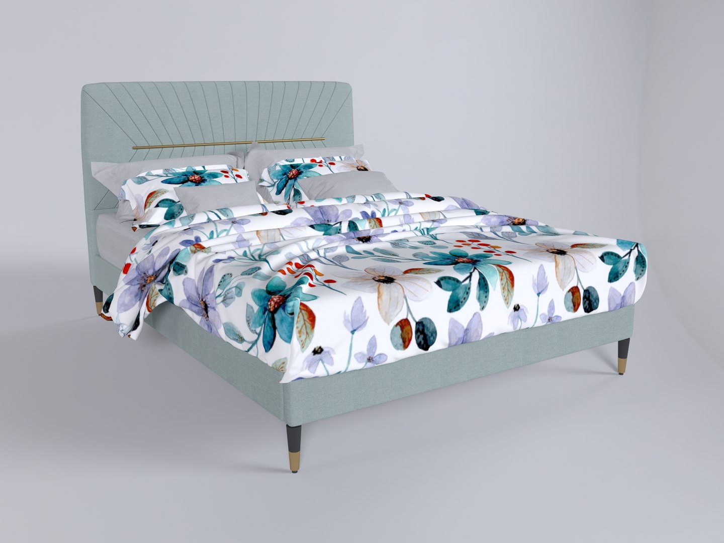 Donna Bed HC 3D - TurboSquid 1914809