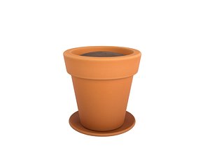 3D model flower pot