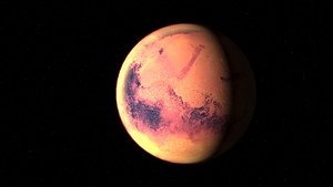 mars 3d max corona rander 3D model