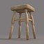 Wooden Chair BPR and nonPBR