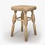 Wooden Chair BPR and nonPBR