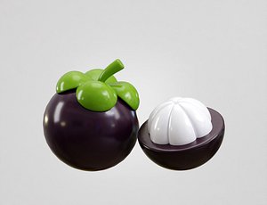 Mangosteen 3d model 3D model