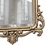 Classic Antique Tall Wall Mirror in elegant gold frame 3D model