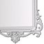 Classic Antique Tall Wall Mirror in elegant gold frame 3D model