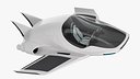 Futuristic Air Concept Car