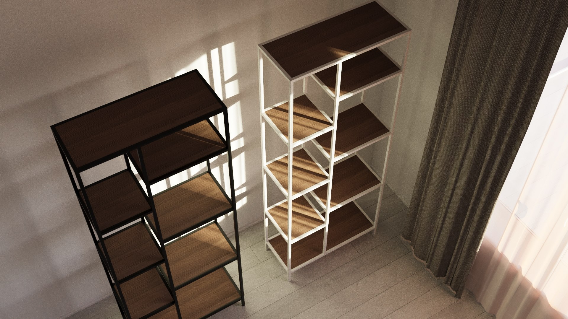 Shelving TRAPPEDAL 7 Jysk 3D TurboSquid 2058849