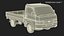 Schwarzer Suzuki Carry Truck vereinfacht
