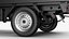 Schwarzer Suzuki Carry Truck vereinfacht