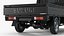 Schwarzer Suzuki Carry Truck vereinfacht