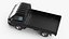 Schwarzer Suzuki Carry Truck vereinfacht