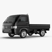 Black Suzuki Carry Truck Simplified