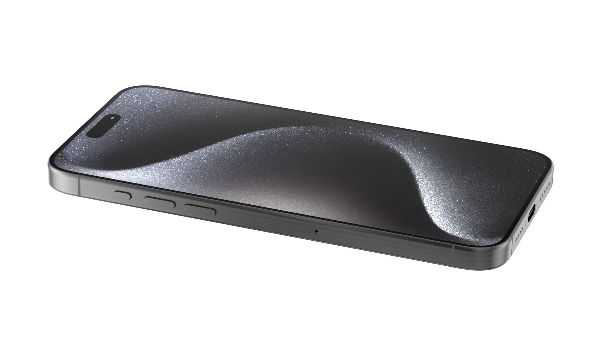 Apple iPhone 15 Pro Max Black Titanium model https://p.turbosquid.com/ts-thumb/a3/HW1fYC/K0/appleiphone15promaxblacktitianium005/jpg/1695443768/1920x1080/fit_q87/b5f33a03b1653caca845a7a2175ac550773b3fe2/appleiphone15promaxblacktitianium005.jpg