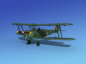 3d tiger moth