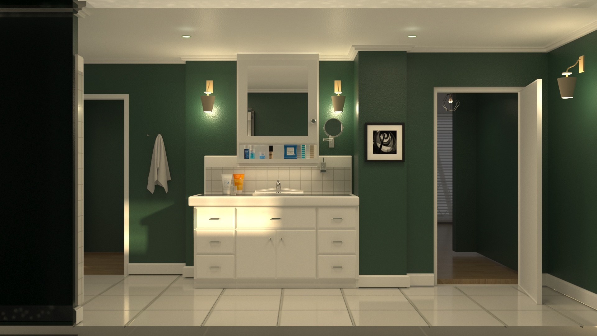 Dexter Apartment Miami Harbor Club Apartments 3D Model