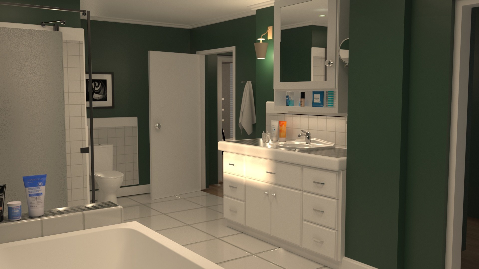 Dexter Apartment Miami Harbor Club Apartments 3D Model