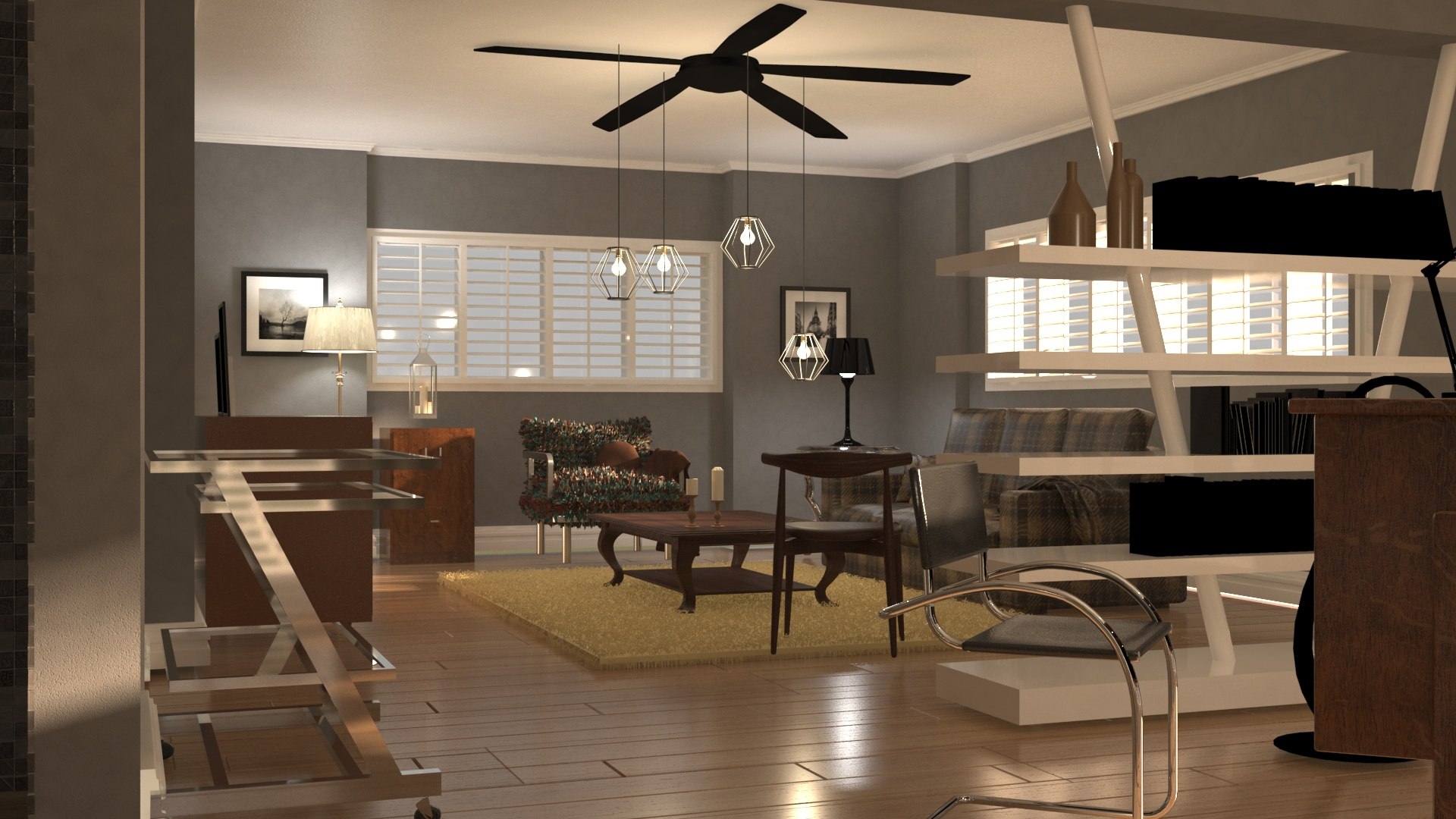 Dexter Apartment Miami Harbor Club Apartments 3D Model