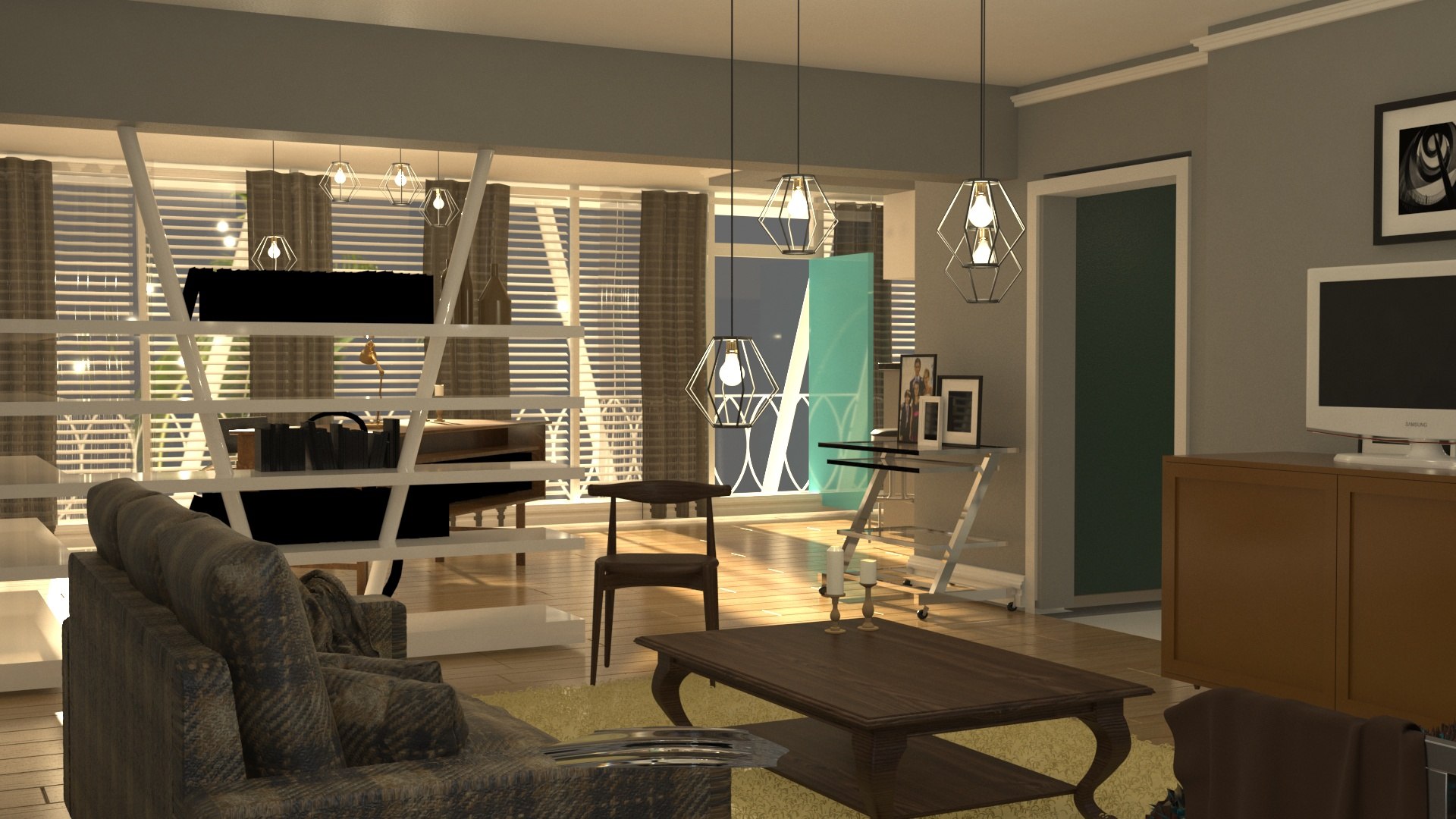 Dexter Apartment Miami Harbor Club Apartments 3D Model