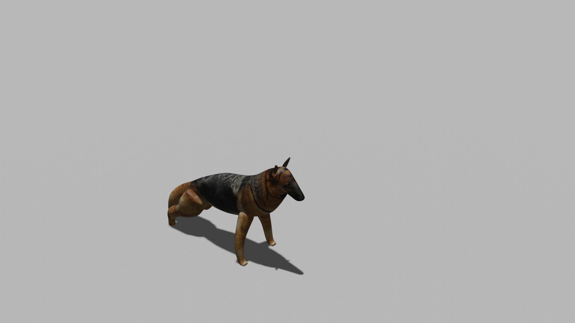 German Shepherd 3D Model - TurboSquid 2076728