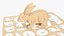 兔激光切割动画