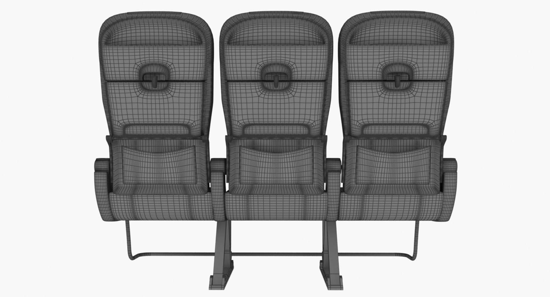 3D Model Airplane Chair - TurboSquid 1343082
