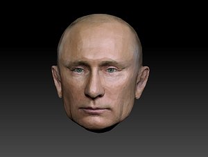 head putin 3D model