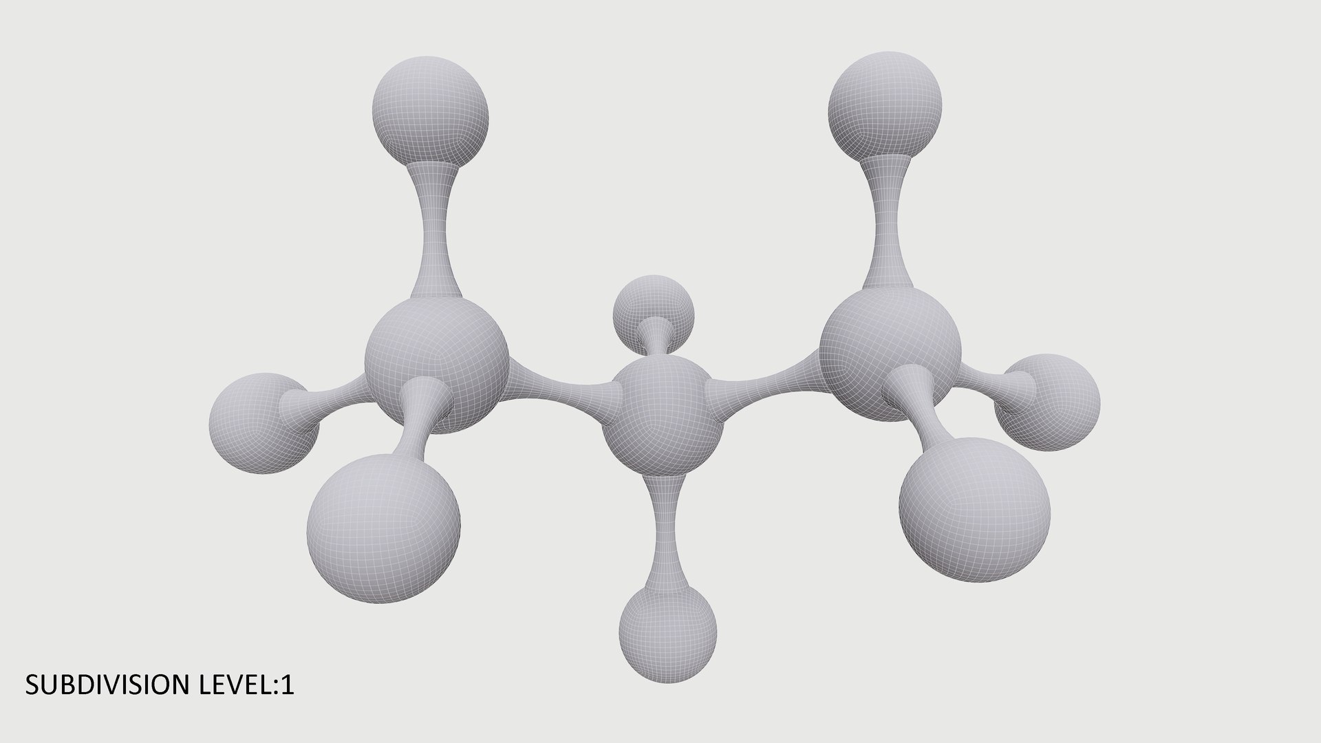 3D Propane Molecule With PBR 4K 8K - TurboSquid 1945377