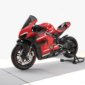 3D ducati superleggera v4