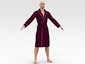 Whiteman with Bathrobe