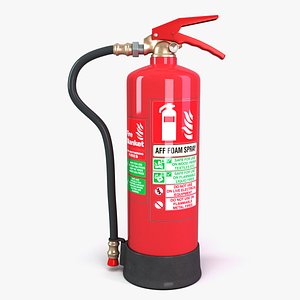 foam extinguisher 3D model