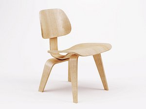 3d eames molded plywood chair