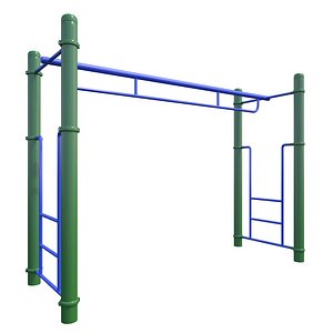 children playground monkey bars model