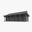 Negozio di architettura antica asiatica