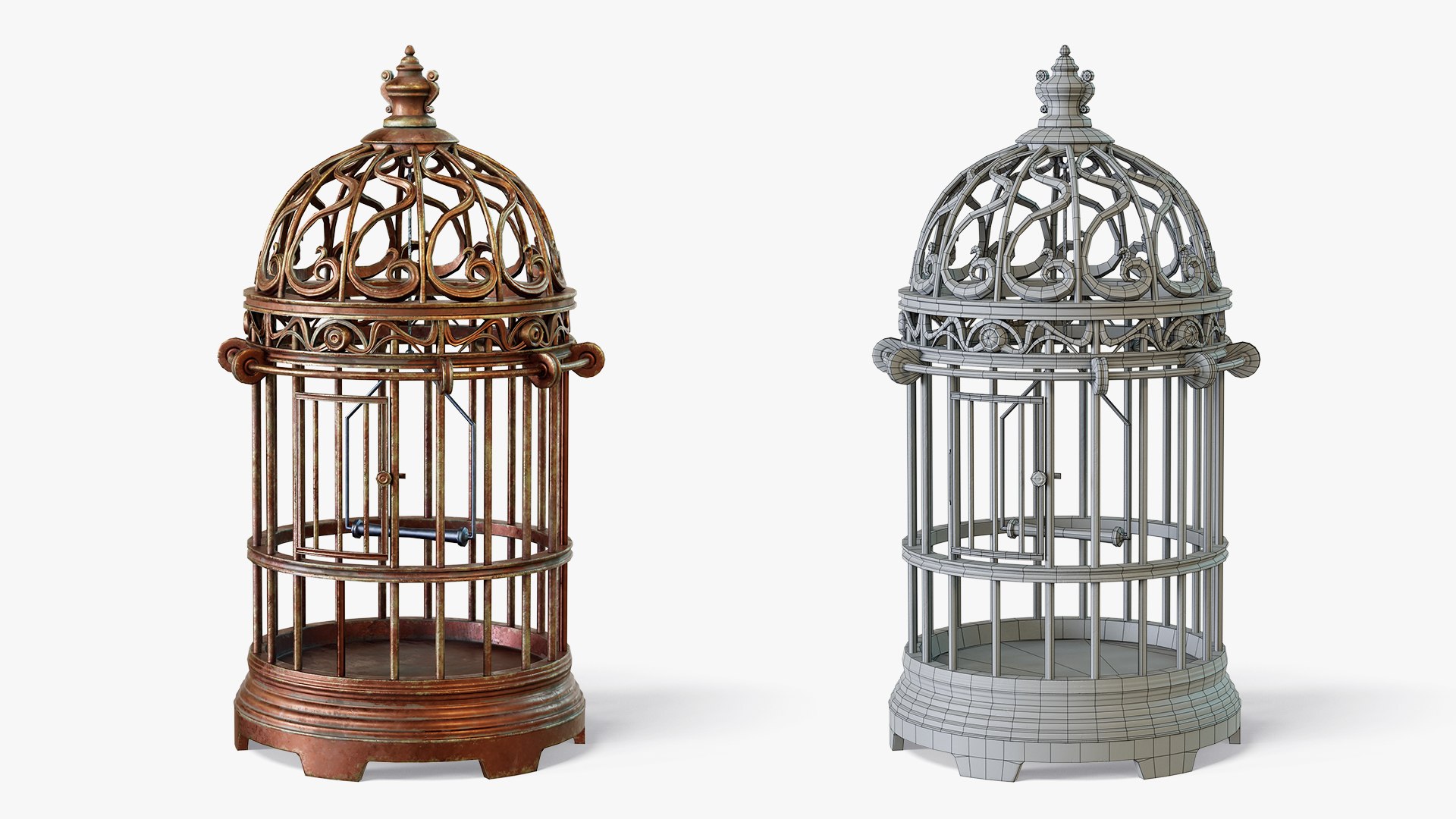 Birdcage Vintage model https://p.turbosquid.com/ts-thumb/a3/pNkWHj/97/birdcage05_01/jpg/1707053304/1920x1080/fit_q87/a70b2483ed0457ce130604077a939ba4e8d2aa23/birdcage05_01.jpg