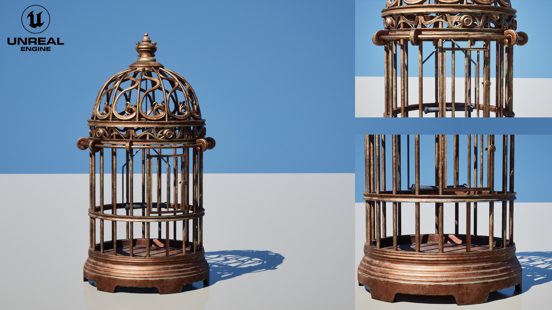 Birdcage Vintage model https://p.turbosquid.com/ts-thumb/a3/pNkWHj/cl/birdcage05_ue/jpg/1707053298/1920x1080/fit_q87/db666134b99942b3ac035570adadb01a2a5a2358/birdcage05_ue.jpg