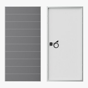 Shingled Cell Solar Panel model