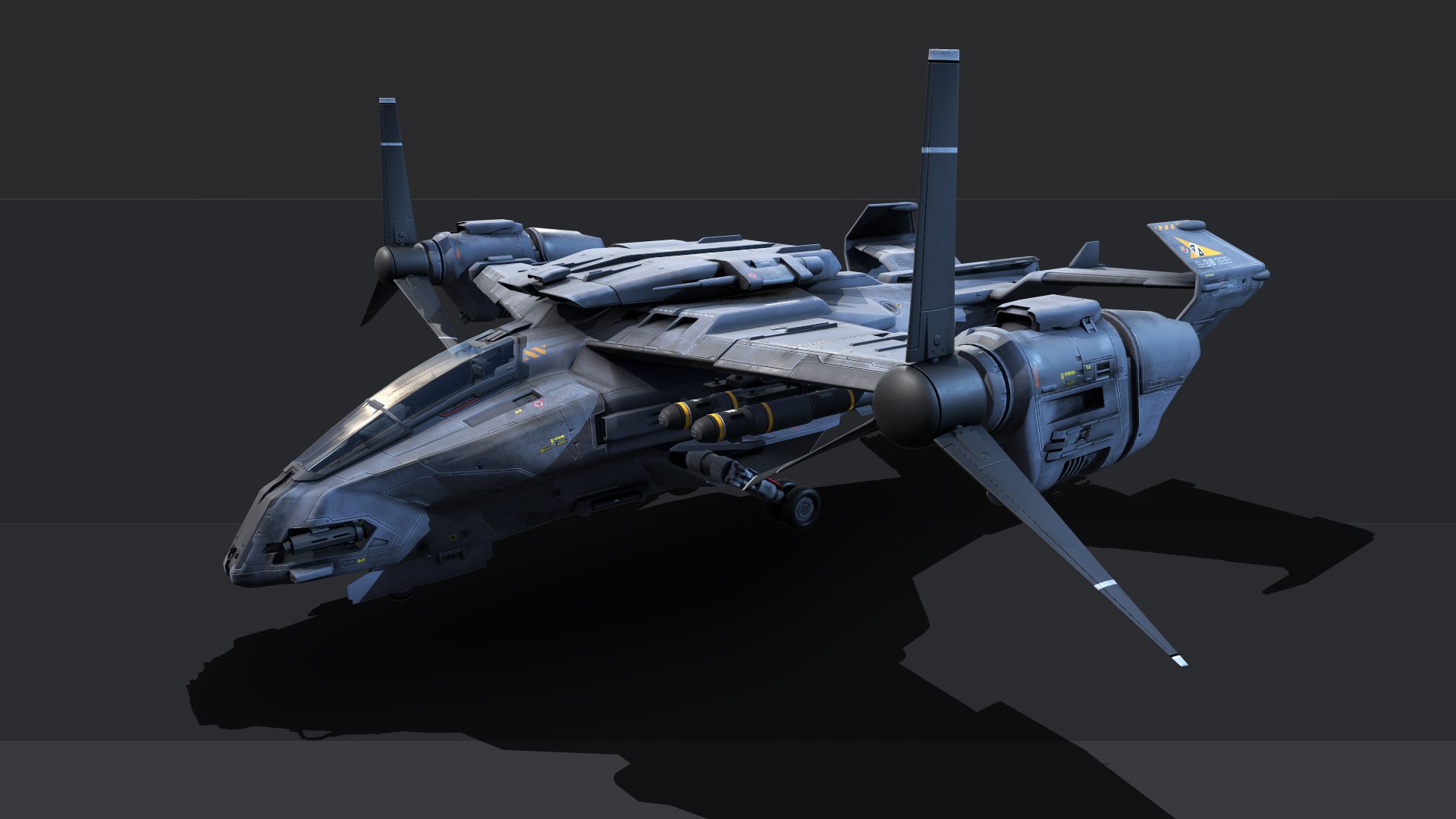 3D VTOL - A30 Thunderbolt - TurboSquid 2321198