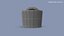 Gift Box Cylinder Red Open