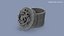 Gift Box Cylinder Red Open