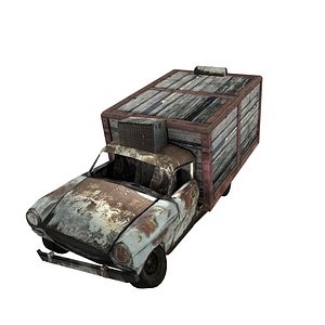Destroyed Truck