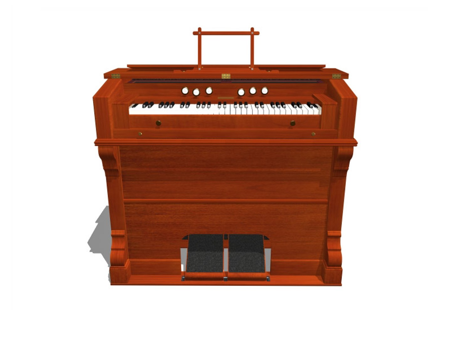 3d Model Harmonium