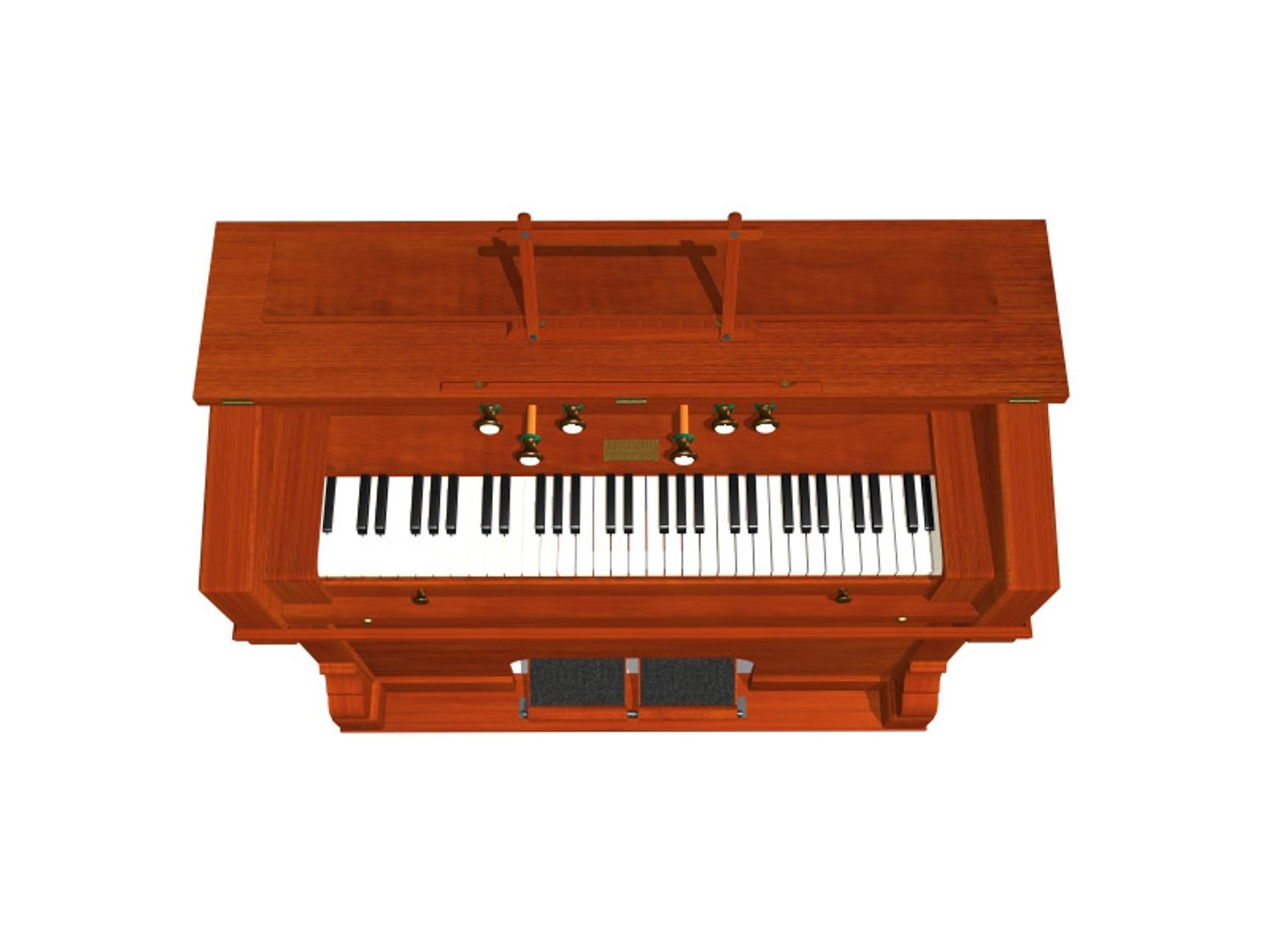 3d Model Harmonium