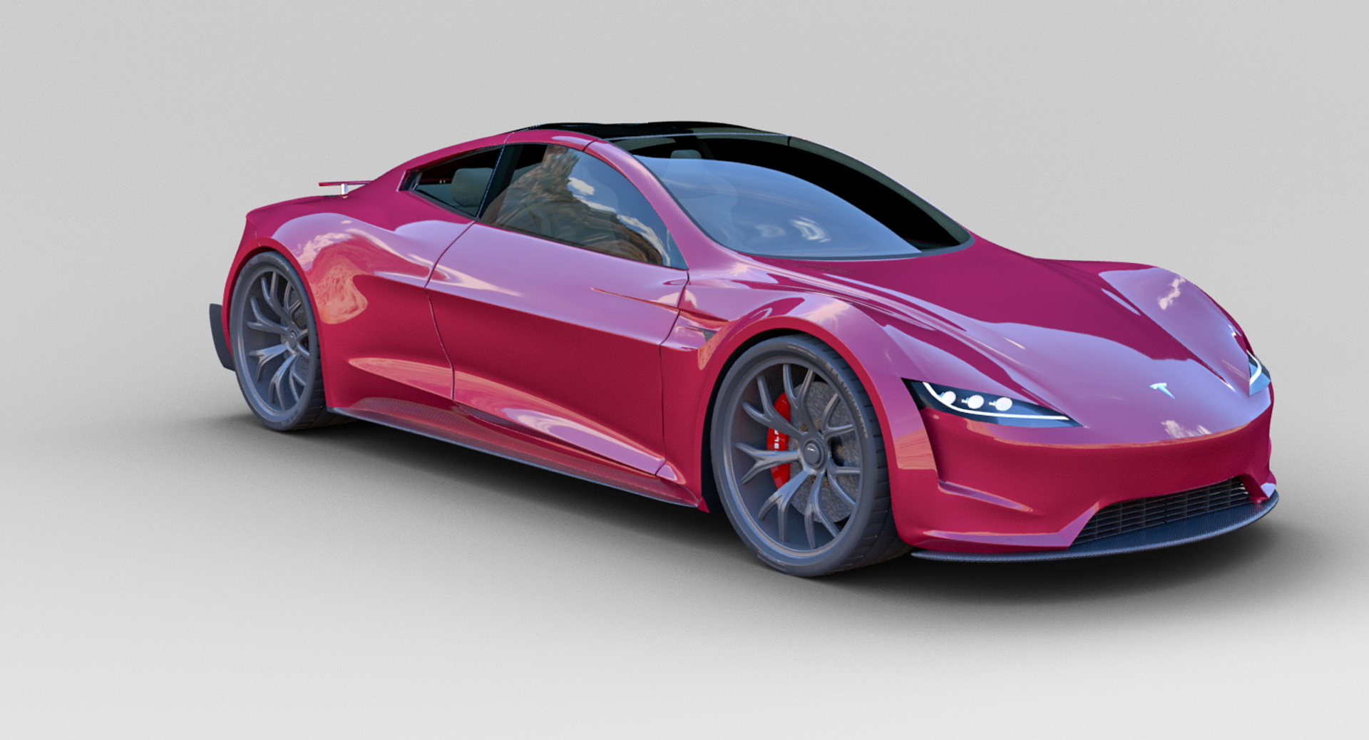 3D Model New Tesla Roadster 2020 - TurboSquid 1258282