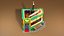 Weed Cannabis tienda de marihuana Blender render Low-poly modelo 3d