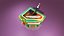 Weed Cannabis tienda de marihuana Blender render Low-poly modelo 3d